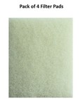 Skimmerfilter Replacement Filter Mat For Savio  Set Of 4  1-year Supply 