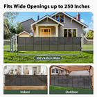 Extra Wide 250  Retractable Baby   Dog Gate  48  Tall For Outdoor Use