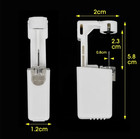 3pcs Disposable Sterile Ear Piercing Gun Kit Safe Nose Body Jewelry Tool - New