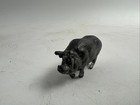 Miniature Pewter Pig Figurine Sow Cute  Vintage Toy