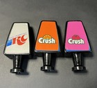 Vintage 70s 80s Soda Fountain Tap Handles Lot Of 6 Dr Pepper Rc Crush Canada Dry
