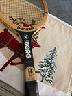 Vintage Personal Bjorn Borg Bancroft Wood Maple-ash Tennis Racket
