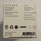 Insteon 2477d Dimmer Switch Dual-band Remote Control Light Switch - White