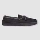  30 Club Room Men s Black Slip-on Moccasin Slippers Shoes Size 6-7 s