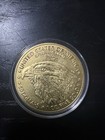 1 Oz American Liberty - Eagle Gold Plated Metal    commemorative    Coin