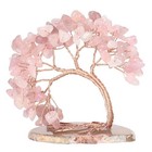 Sumgiftforall Handmade Crystal Money Tree On Agate Slice Tree Of Life Bonsai