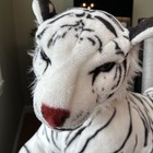 Huge White Tiger Plush Stuffed Animal Melissa And Doug Jumbo Plush 42 X 20   
