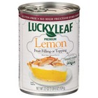  4 Pack  Lucky Leaf Premium Lemon Fruit Filling Or Topping  22oz Can