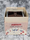 Nestor Johnson Card Shuffler Model No 50 Hand Crank With Manual Tune Up Needed