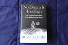 Buzz Aldrin Autographed Hardback Book Jsa Space Astronaut  no Dream Is Too High 