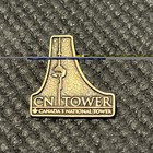 Vintage Cn Tower Lapel Hat Pin Toronto Canada Travel Souvenir Pewter   P8014