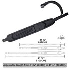 Leather Rifle Carry Sling Shotgun Shoulder Strap For  30-30 22lr 12ga 30-06  308