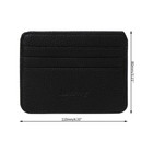 Slim Wallet Leather Card Holder Rfid Blocking Credit Card Case For Men And Women