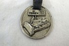 Vtg Gm Terex General Motors Bulldozer Dozer Crawler Tractor Watch Fob Key Chain