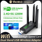 1200mbps Wifi6 1200 Dual Band Wireless Usb Wifi Adapter Usb 3 0 For Pc Desktop