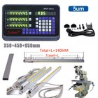 3 Axis Digital Readout Dro Kit For Bridgeport 350mm 450mm 950mm Linear Scales