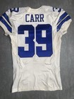 Dallas Cowboys  39 B  Carr Game Used Jersey
