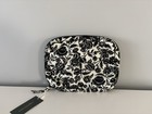 Vera Bradley Nwt Cord Organizer In Nylon Bubbly Flowers Black Creme