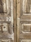 Antique French Double Doors  38x91 5  Raised Panel Doors  European Doors A374