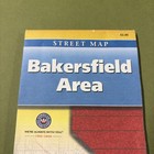 1998 Aaa Bakersfield Area Maps City Street Map