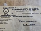 Mercedes-benz Wwii Ww2 Documents     Original Lot Of 3 Wartime Letters W  Stamps