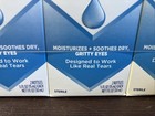 6 Visine Dry Eye Relief Lubricant Eye Drops 1 2 Fl Oz 15ml - 3 Pack Exp  03 2026