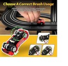 Slot Car Race Track Set Electric Powered Race Track Dual Racing Car Track Set