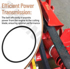 Fits Mclane Edger Belt 4l-300 1 2 x30  Fits Many Mower Oil-heat Treated 2058