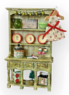 Artisan Dollhouse Miniature Christmas Hutch - 1 12 - Ooak