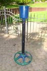 Par Aide Golf Ball Washer Base Stand Pole Mount   Partial Top