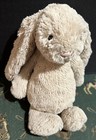Jellycat Bashful Bunny 10  Rabbit Light Brown Beige Soft Plush Stuffed Animal