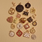 Lot Of 20 Designer Button Charms