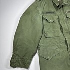 Vtg Us Army M51 Green Field Jacket Men Short Medium 8405-255-8588 Read