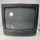 Vintage Admiral 13in Color Crt Tv No Remote -- Jsj12234 Retro Gaming Tested