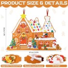  Diy Felt Christmas Tree For Toddlers  3x2 Ft With 39 Detachable Gingerbread