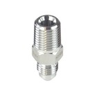Hfs r  1 4  Npt Male To 1 4  Jic Male Adapter Stainless Steel 304