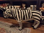 Fao Schwarz Toys R Us Jumbo Standing Zebra Discontinued Rare