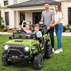 24v Kids Ride On Toy Electric Power Wheels Car 5mph With Parental Remote   Music