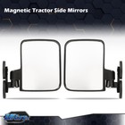 Fit For Kubota Bx John Deere Forklift Rubber Coated Magnetic Tractor Mirrors New