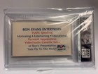Ron Evans Signed Business Card Nasa Apollo 17 Card Psa Authenticated Auto