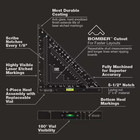 7 In  Carpenter Square With Level