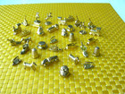 Monopoly Deluxe Edition Game 36 Gold Tone Tokens