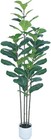6ft Artificial Fiddle Leaf Fig Tree Large Faux Ficus Tree With White Planter