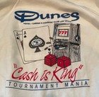 Vintage 90s Dunes Las Vegas Hotel Casino Crewneck Sweatshirt Usa Cash Is King