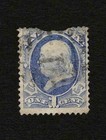Us 1873  o35 Ultra 1c Navy Dept Official Stamp Used