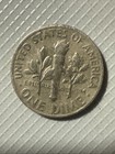 1967 Roosevelt Dime No Mint Mark    we       Close To Rim 
