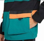 Nike Chelsea Fc London Hooded Colorblock Water Repellent Jacket  L New W o Tags