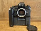  exc 5 W  Md-4 Motor Drive  Nikon F3 Eye Level Film Camera Body From Japan