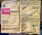 Kodak Kodalith Film   Paper Developer Parts A   B New Old Stock Makes 2 Gallons