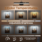 15 7   Picture Lights For Wall With Motion Sensor   9000mah Rechargeable Battery